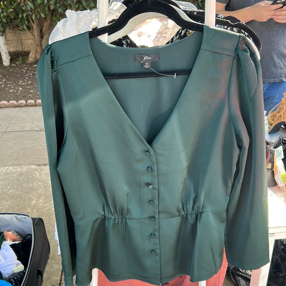 Pretty green blouse